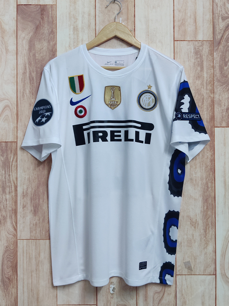 1011 Inter Milan Away Retro Shirt With all the patches - Official