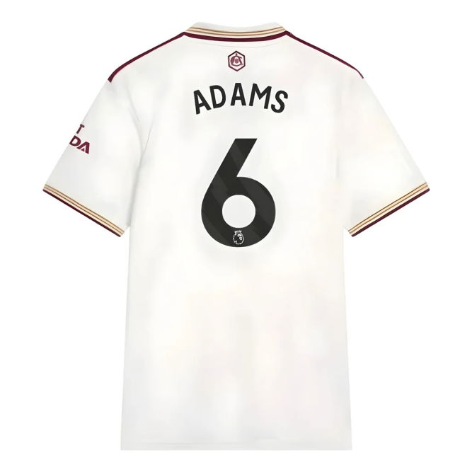 Authentic Design Arsenal Arsenal Third Shirt Adams #6 Latest Editi...
