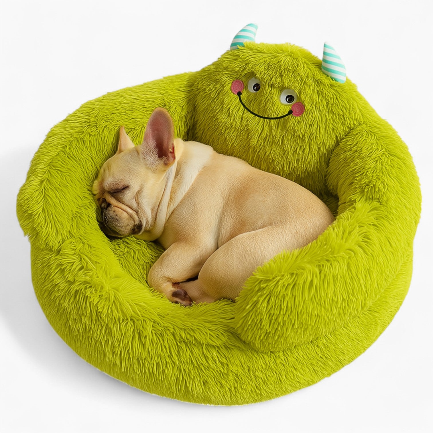 Pressure-Balanced Furzilla French Bulldog Bed – Warm Anti-slip Plush ...