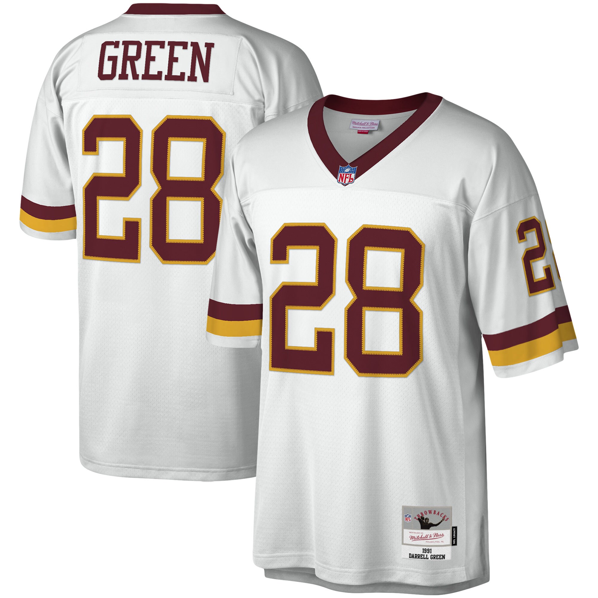 [DDG] Darrell Green Washington Football Team Legacy Replica Jersey - White