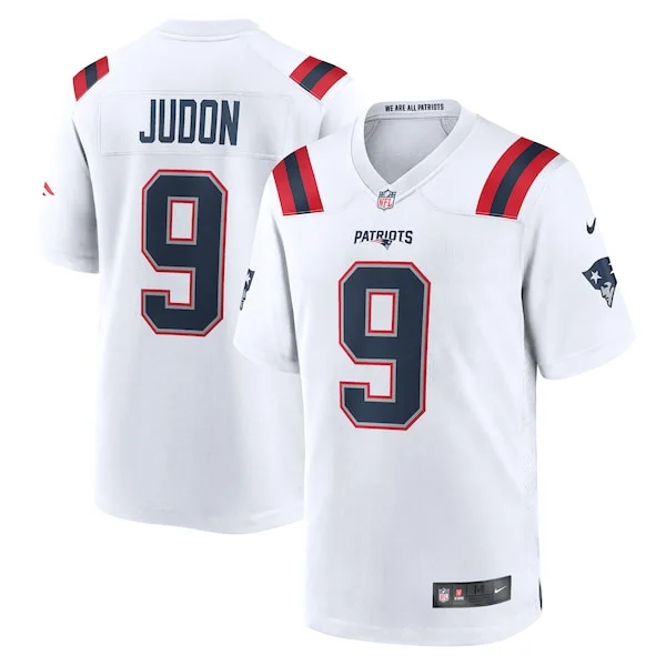 New England Patriots Game NFL Jersey - White | Pro-Level Football A...