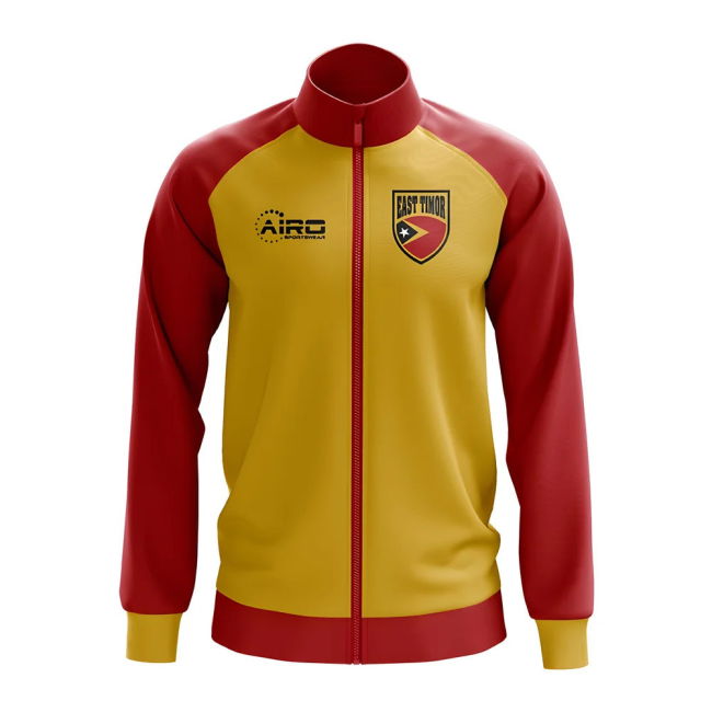 Performance East Timor Concept Football Track Jacket (Yellow) - Kids