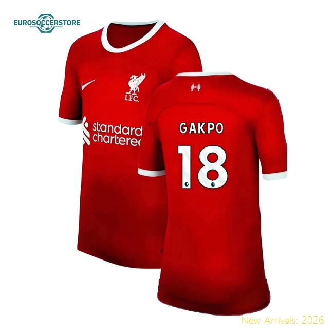 Liverpool Kids Gakpo Safe Jersey Drycell Soft-touch Aeroready