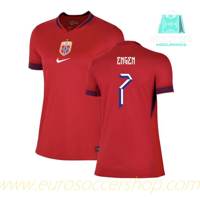 2025-26 Collection Norway Home Jersey Ladies (Engen 7)
