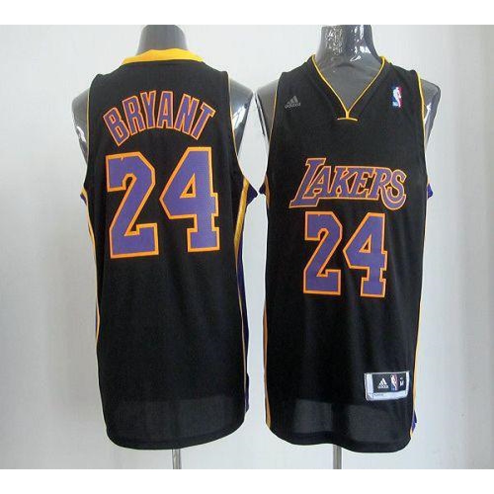 Collector's Item Durable Men's LA Lakers #24 Kobe Purple Basketball Jersey