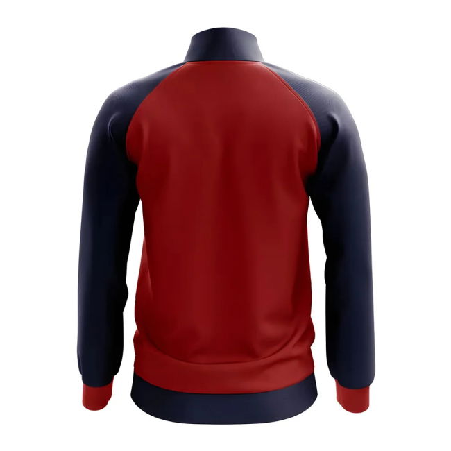 Championship Fan-Favorite Bermuda Concept Football Track Jacket (Red)