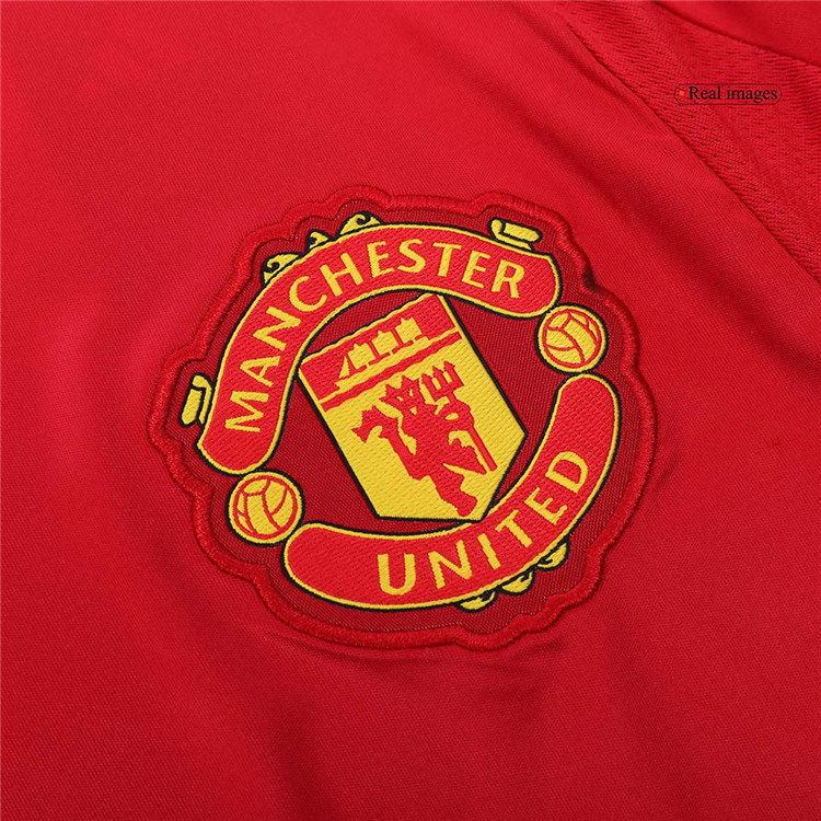 Comfort Fit Man Utd Manchester United 2425 Home Shirt 17 GARNACHO