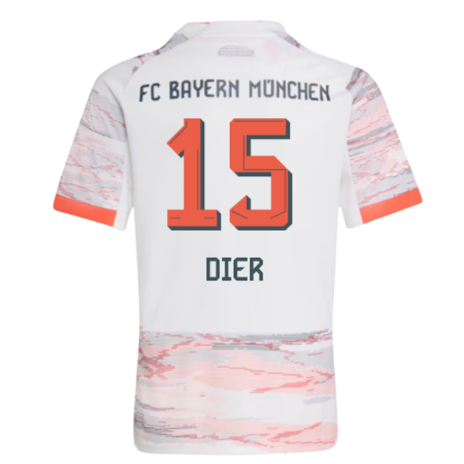 High-quality 2025-2026 Bayern Munich Away Jersey (kids) (dier 15)