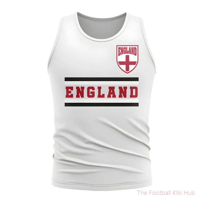 England Core Football Country Sleeveless Tee (White)