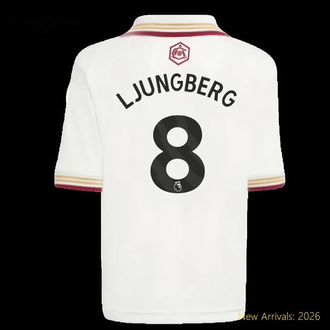 2025-2026 Arsenal Mini High-quality Ljungberg Jersey Dri-fit