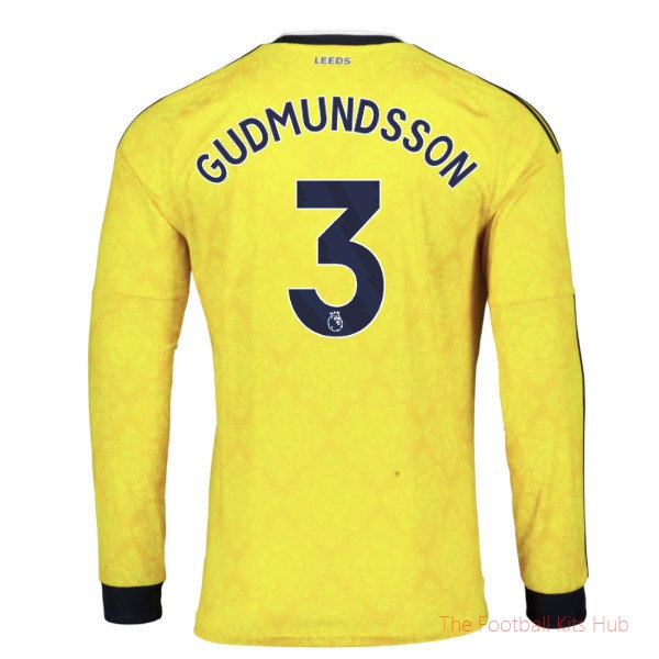 Pro Leeds Away Long Sleeve 2026-2027 Shirt (Gudmundsson 3)