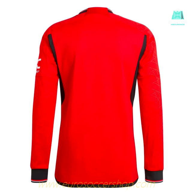 2023-2024 Man Utd Long Sleeve Home Shirt (Ronaldo 7)