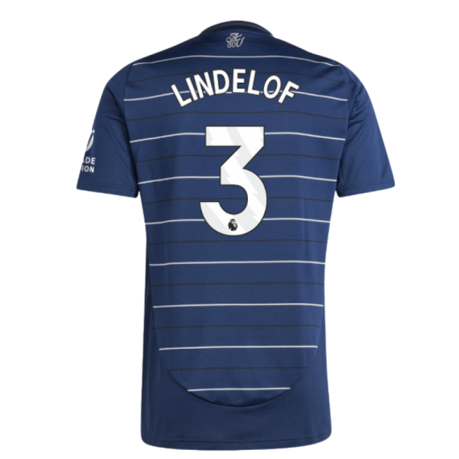 Official 2024-2025 Aston Villa Third Shirt (lindelof 3) - Premium