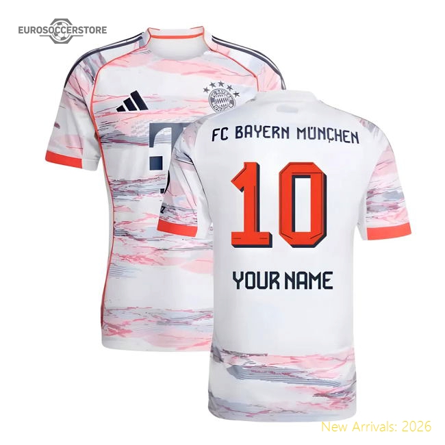 Bayern Munich 2025 Away Jersey Shirt Football Fan Game Day Game Day Football Fan Game Day Apparel