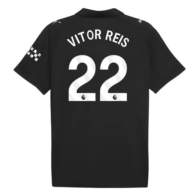 2025-2026 Man City Away Shirt (Vitor Reis 22)