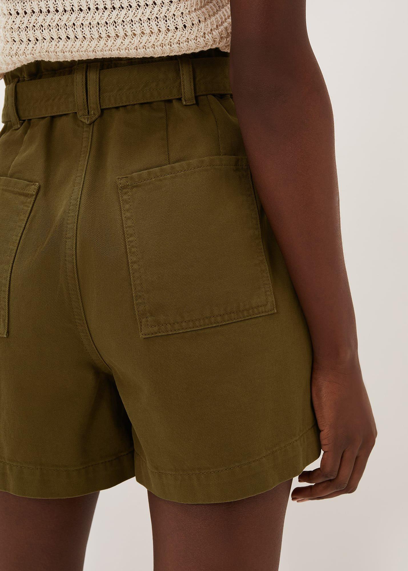 Pollie Denim Cargo Shorts