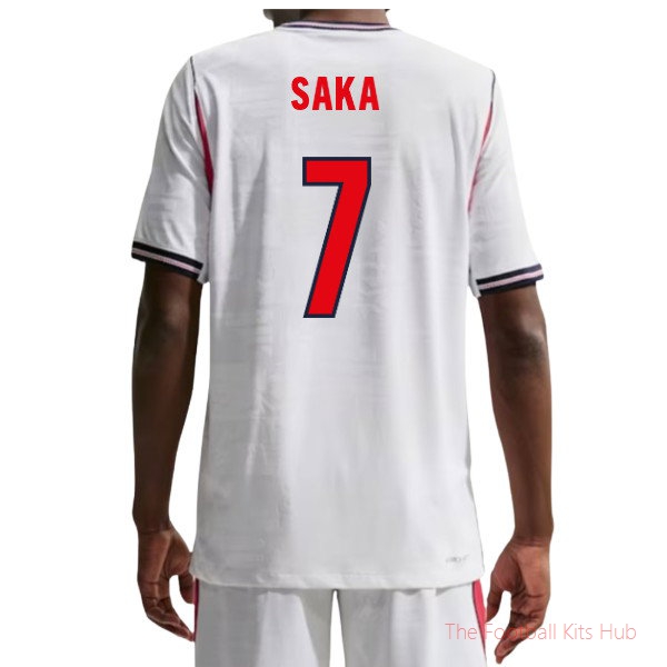 Performance Stadium England Aero-Fit 2026-2027 Home Shirt (Saka 7)