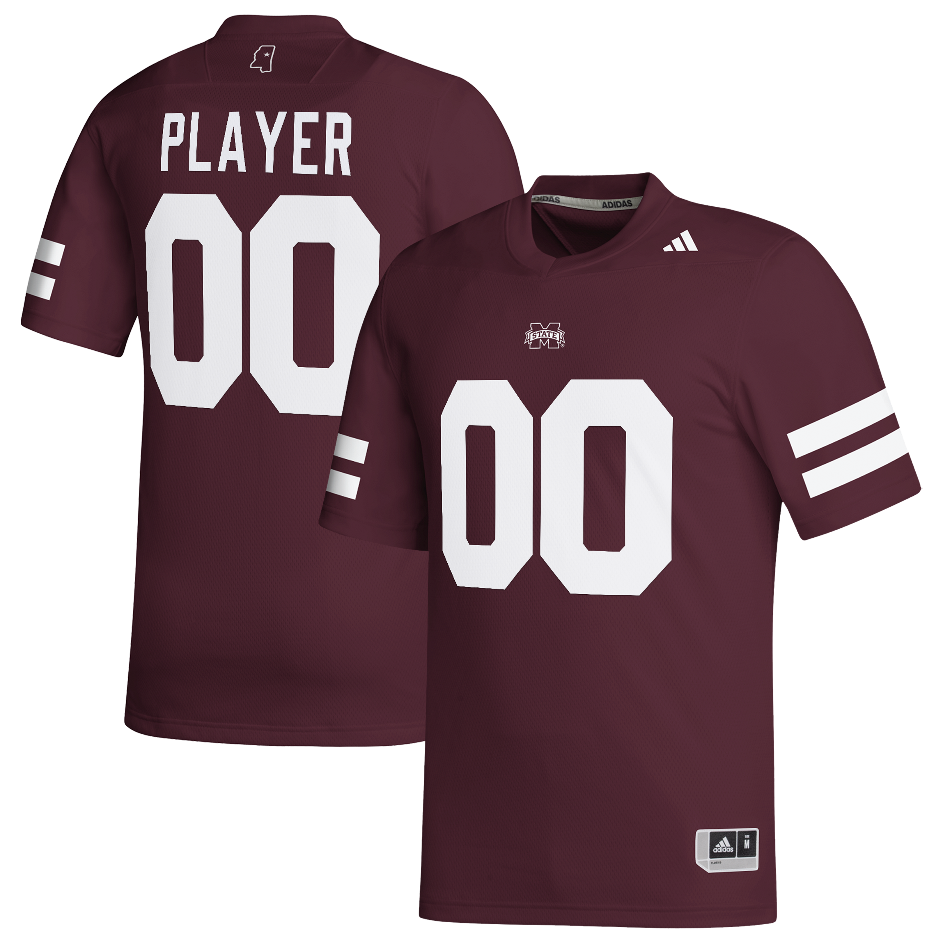 [DDG] Mississippi State Bulldogs Pick-A-Player NIL Replica Jersey - Maroon