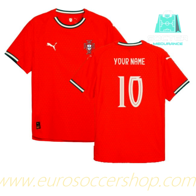 2025-2026 Season Portugal Home Jersey (Personalized)