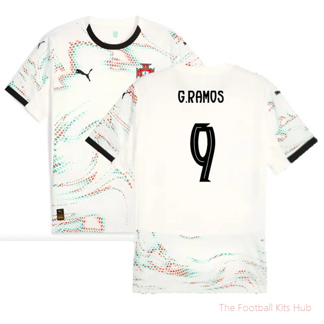 [JED] 2025/26 Portugal Away Shirt (G.Ramos 9)