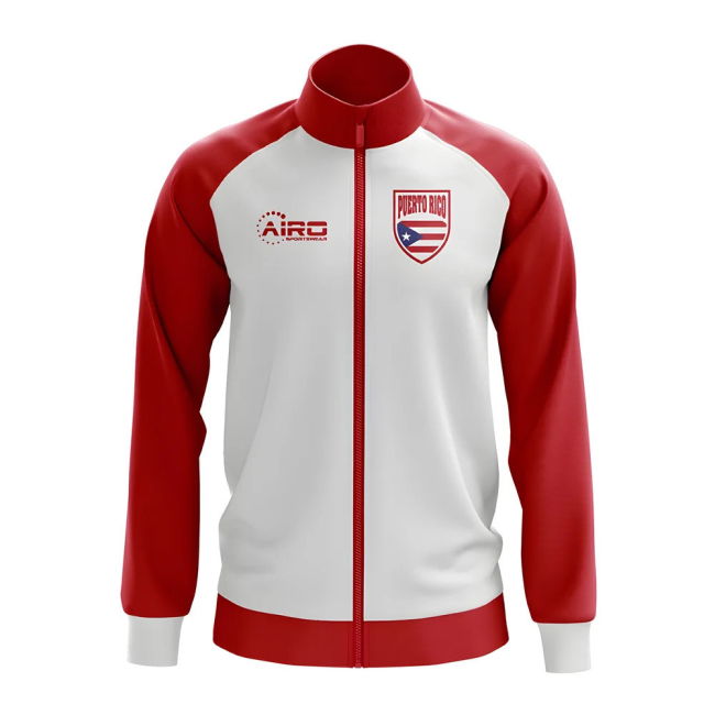 Elite Puerto Rico Concept Football Track Jacket (White)