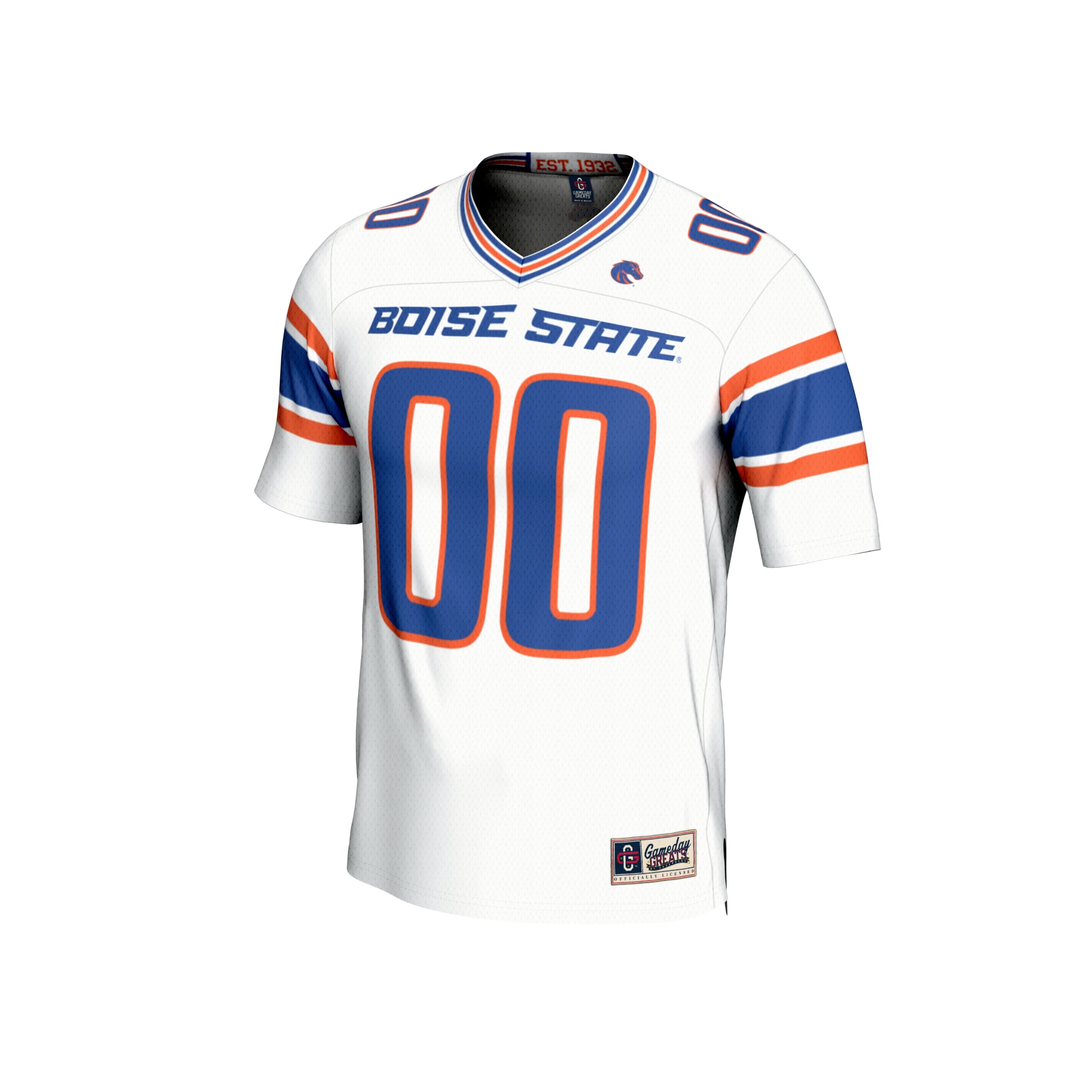 Boise State Broncos GameDay Greats Youth NIL Pick-A-Player Lightweight Collegiate Football Fashion Jersey - White