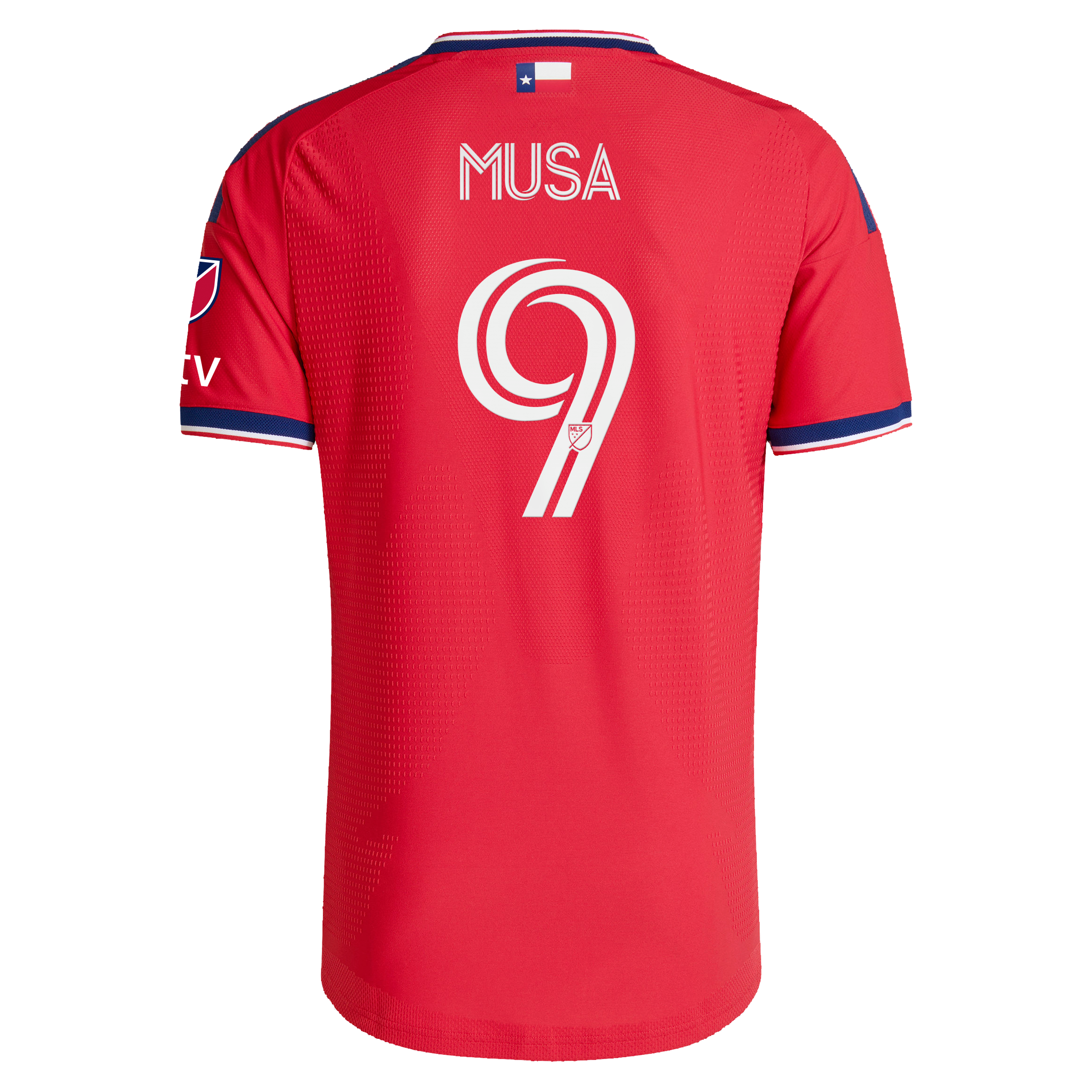 [LK] Petar Musa FC Dallas 2026 DNA Kit On-Field Authentic Patch Jersey - Red