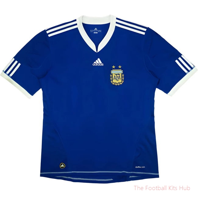 Argentina 2010-11 Away Shirt (S) (Very Good) (Messi 10)