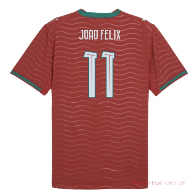 2026-2027 Portugal Authentic Home Shirt (Joao Felix 11)
