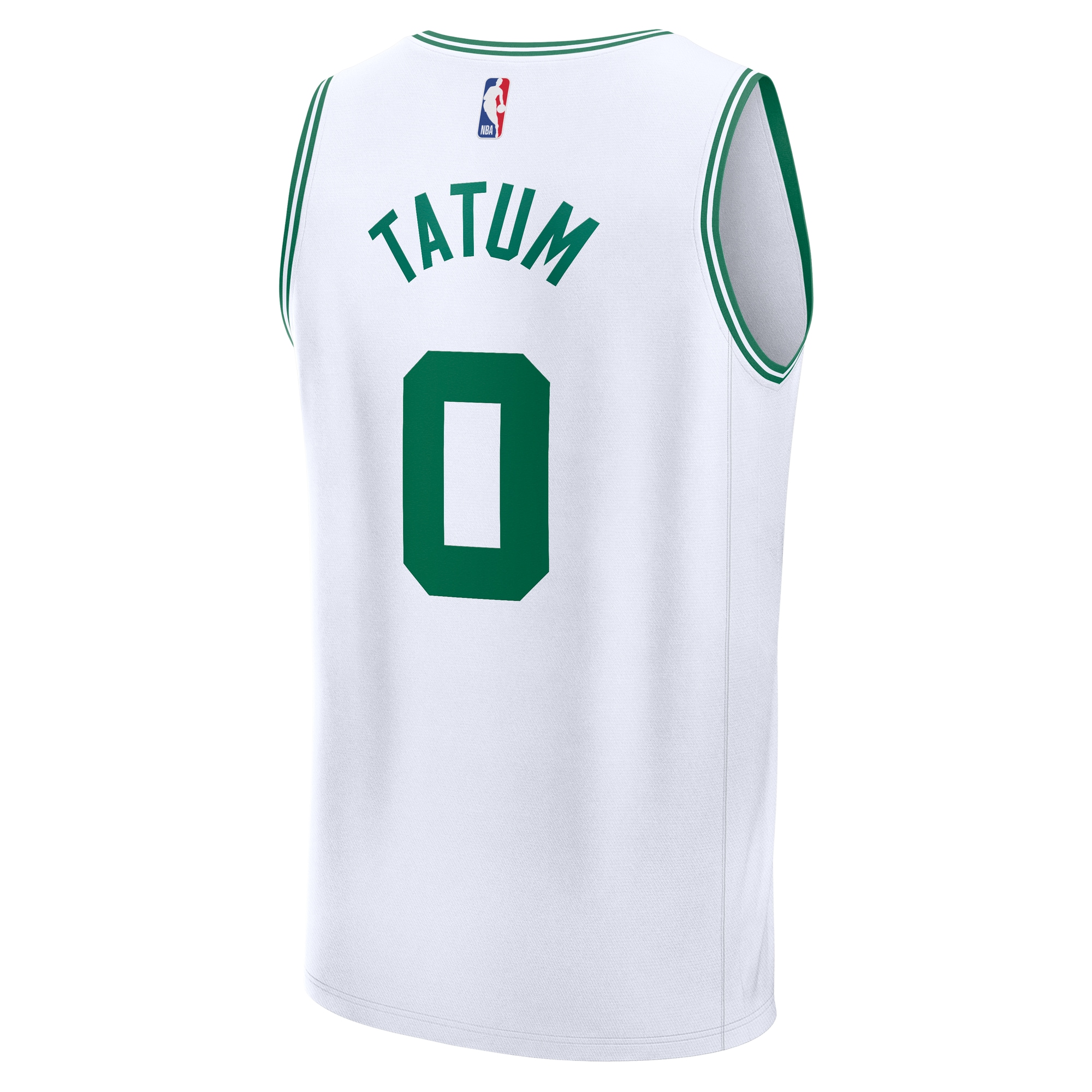 [SJH] Jayson Tatum #0 Boston Celtics Youth Fast Break Replica Player Jersey - Association Edition - White