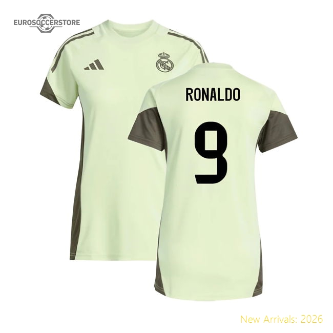 Real Madrid Replica Home Womens (ronaldo 9) Jersey Lightweight