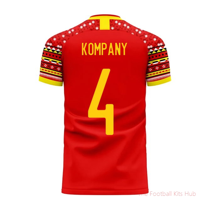 Belgium 2025-2026 Home Concept Football Kit (Libero) (KOMPANY 4)