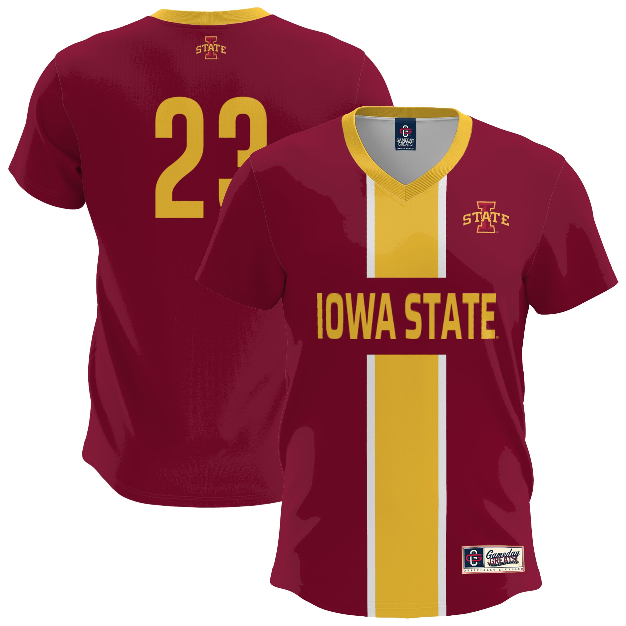 [LK] Iowa State Cyclones GameDay Greats Lightweight Soccer Fashion Jersey - Cardinal