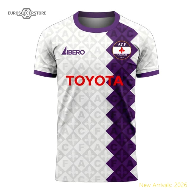 Genuine Fiorentina 2024-2025 Away Concept Football Kit (Libero)