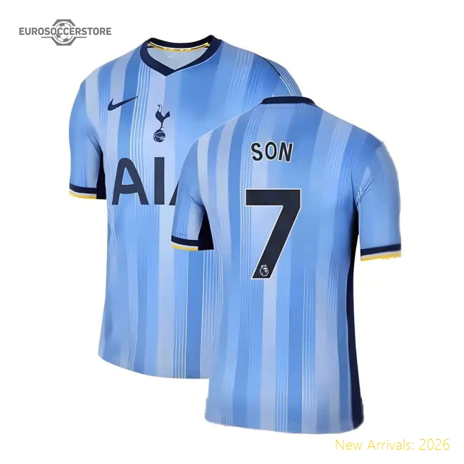 Tottenham Hotspur Away Kit 2024-2025 Match Day Jersey