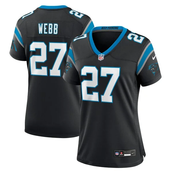 None Sam Webb Game Jersey - Black | NFL Player Jersey | NFL Football