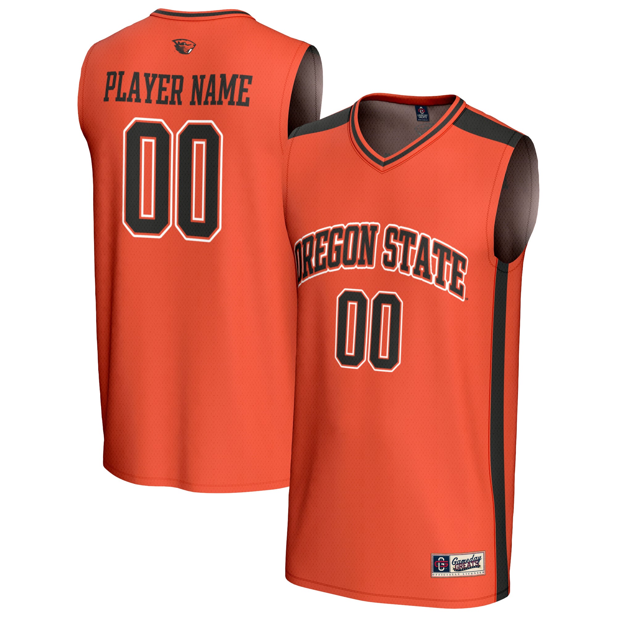 Oregon State Beavers GameDay Greats Youth NIL Pick-A-Player Lightweight Men's Basketball Fashion Jersey - Orange