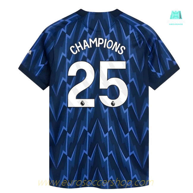 2025-2026 Arsenal Authentic Away Shirt (Womens) (Champions 25)
