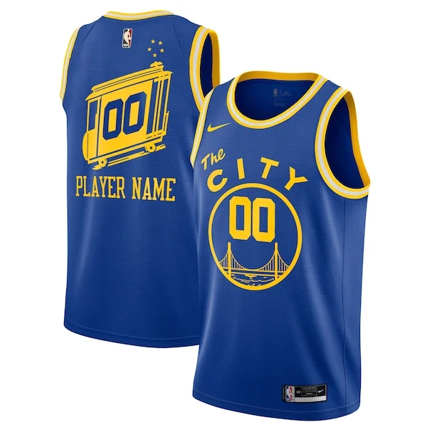 Golden State GSW Swingman Jersey - classic Basketball - Blue