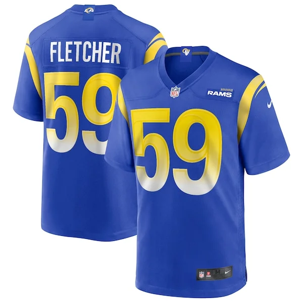 Los Angeles Rams Game NFL Jersey - Royal | Durable Football Apparel