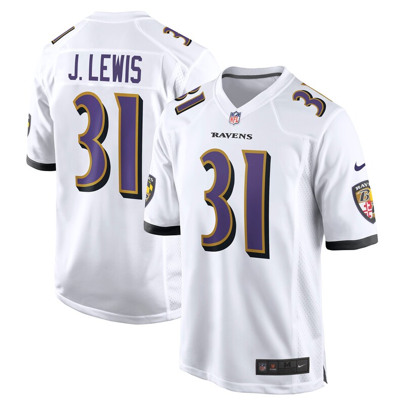 None Jamal Lewis BAL Ravens Energetic Game-Ready Jersey Football Appar