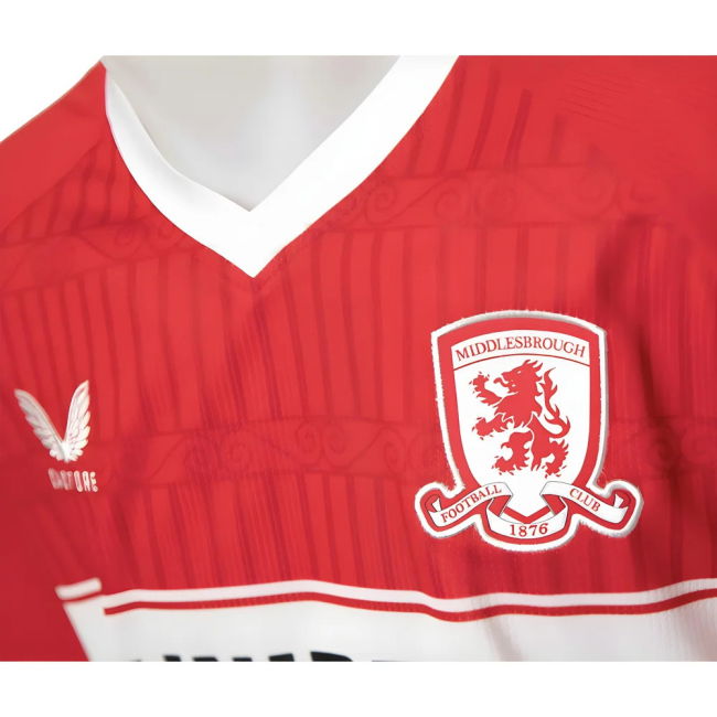 Adult Middlesbrough Home Jersey 2025-2026
