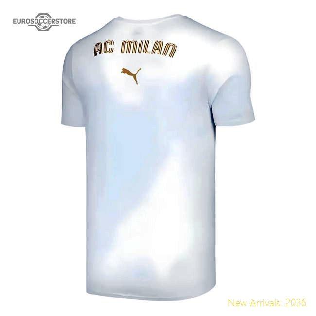 Supporter Popular 2024-2025 Ac Milan Casuals Tee (White)