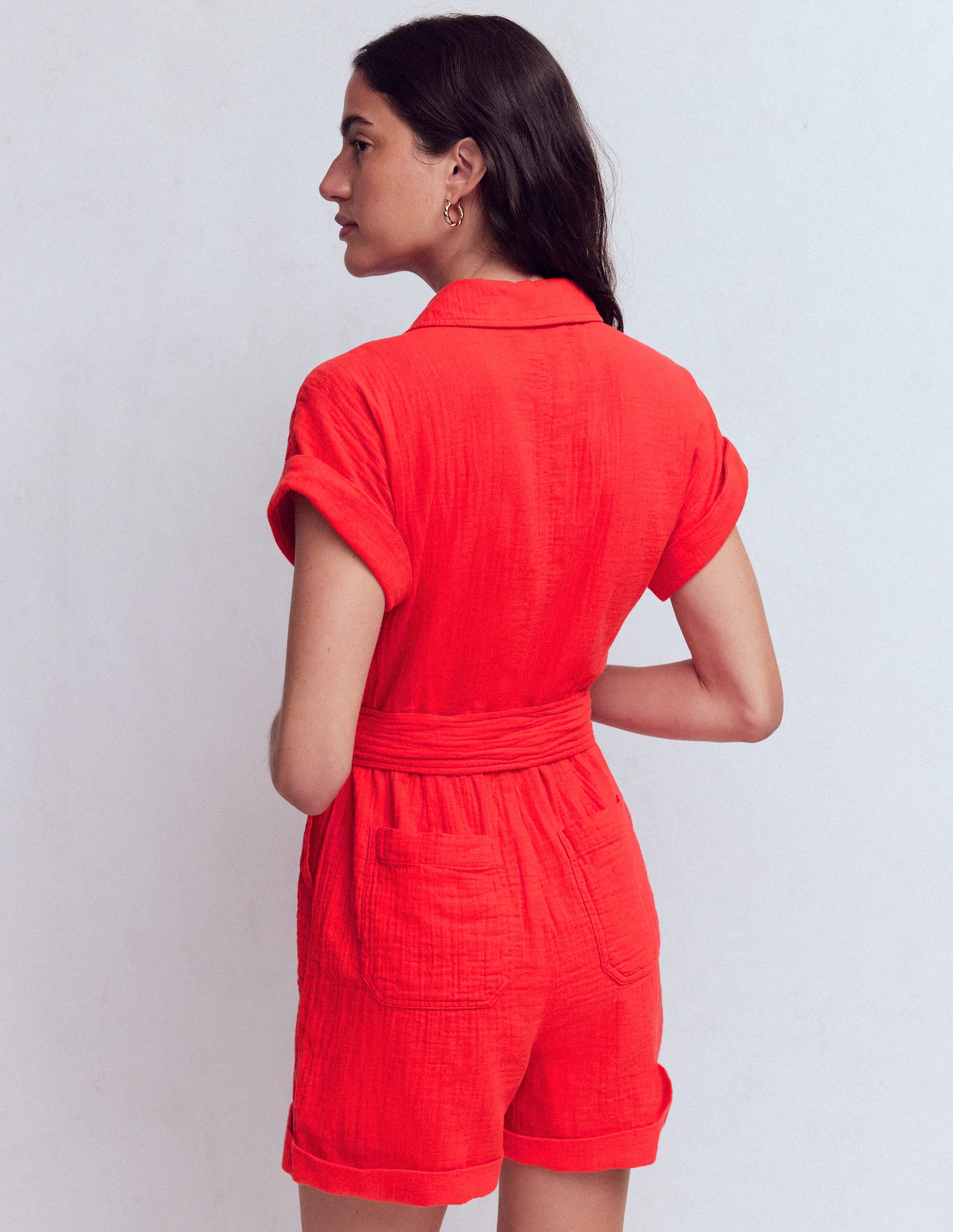 Kay Double Cloth Playsuit