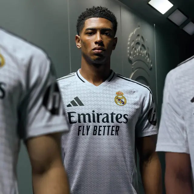 Real Madrid Patches 2024-2025 La  Home Jersey – Authentic Shirt