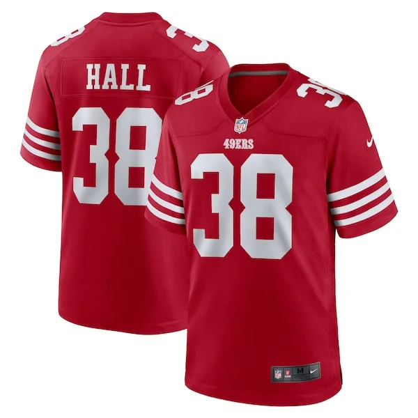 San Francisco 49ers Game NFL Jersey - Scarlet | Elite Football Apparel