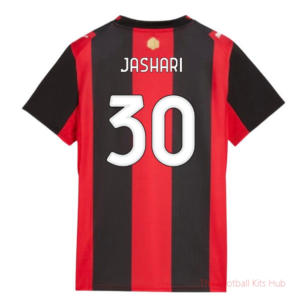 AC Milan 2026 2027 Home Shirt (Womens) (Jashari 30)