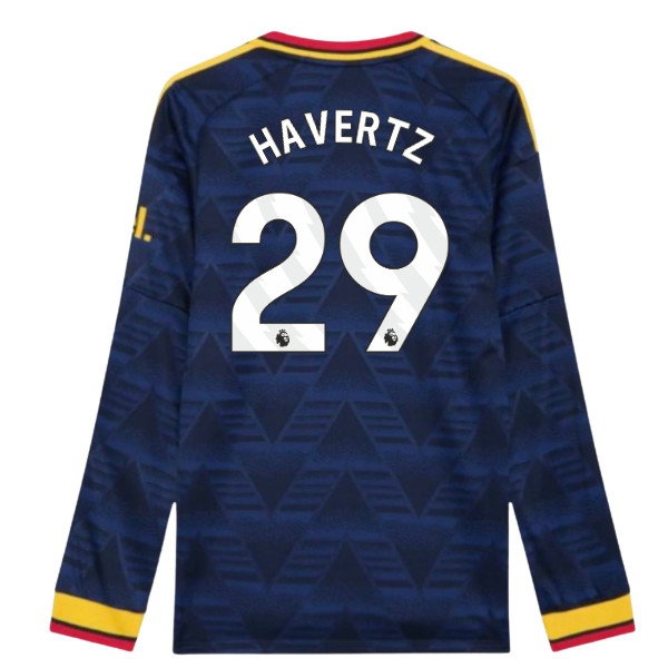 [EWCK] 2026 2027 Arsenal Long Sleeve Shirt Away Authentic Uniform (Havertz 29)