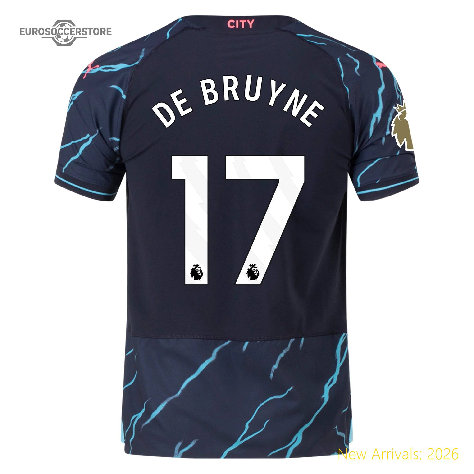 Authentic Replica Men Authentic Mci Football Star Third Jersey 2023