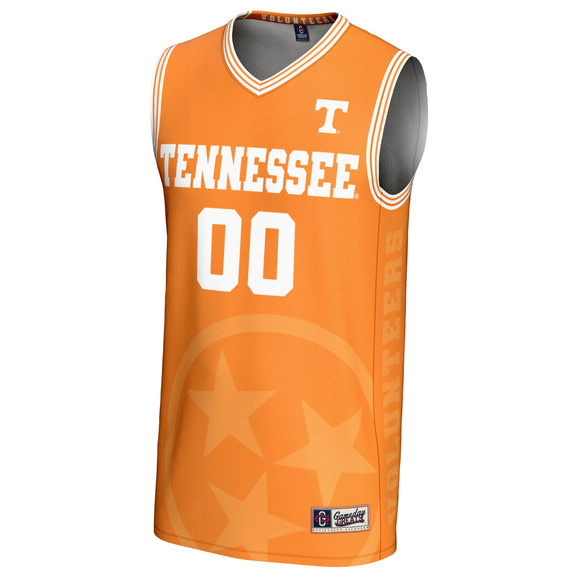 [DDG] Tennessee Lady Vols GameDay Greats Youth NIL Pick-A-Player Women's Basketball Lightweight Icon Print Jersey - Tennessee Orange